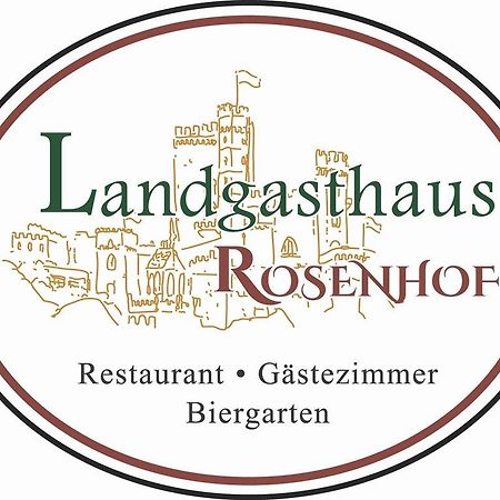 Landgasthaus Rosenhof Trechtingshausen Экстерьер фото